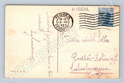 Pohlednice Řím/Vatikán – bazilika sv. Petra, 1923 (M15532)
