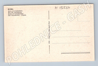 Pohlednice Řím – Konstantinův oblouk (M15537)