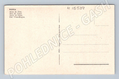 Pohlednice Řím – Titův oblouk / Arco di Tito (M15539)