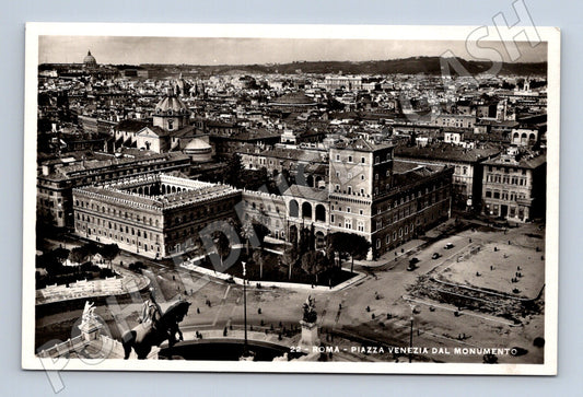 Pohlednice Řím – Piazza Venezia, panorama (M15541)