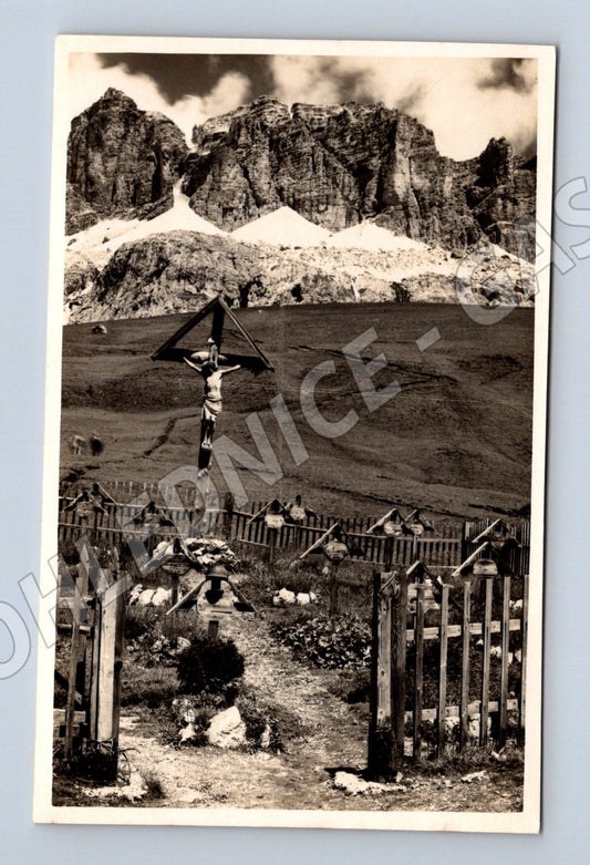 Pohlednice Passo Pordoi – vojenský hřbitov (M15554)