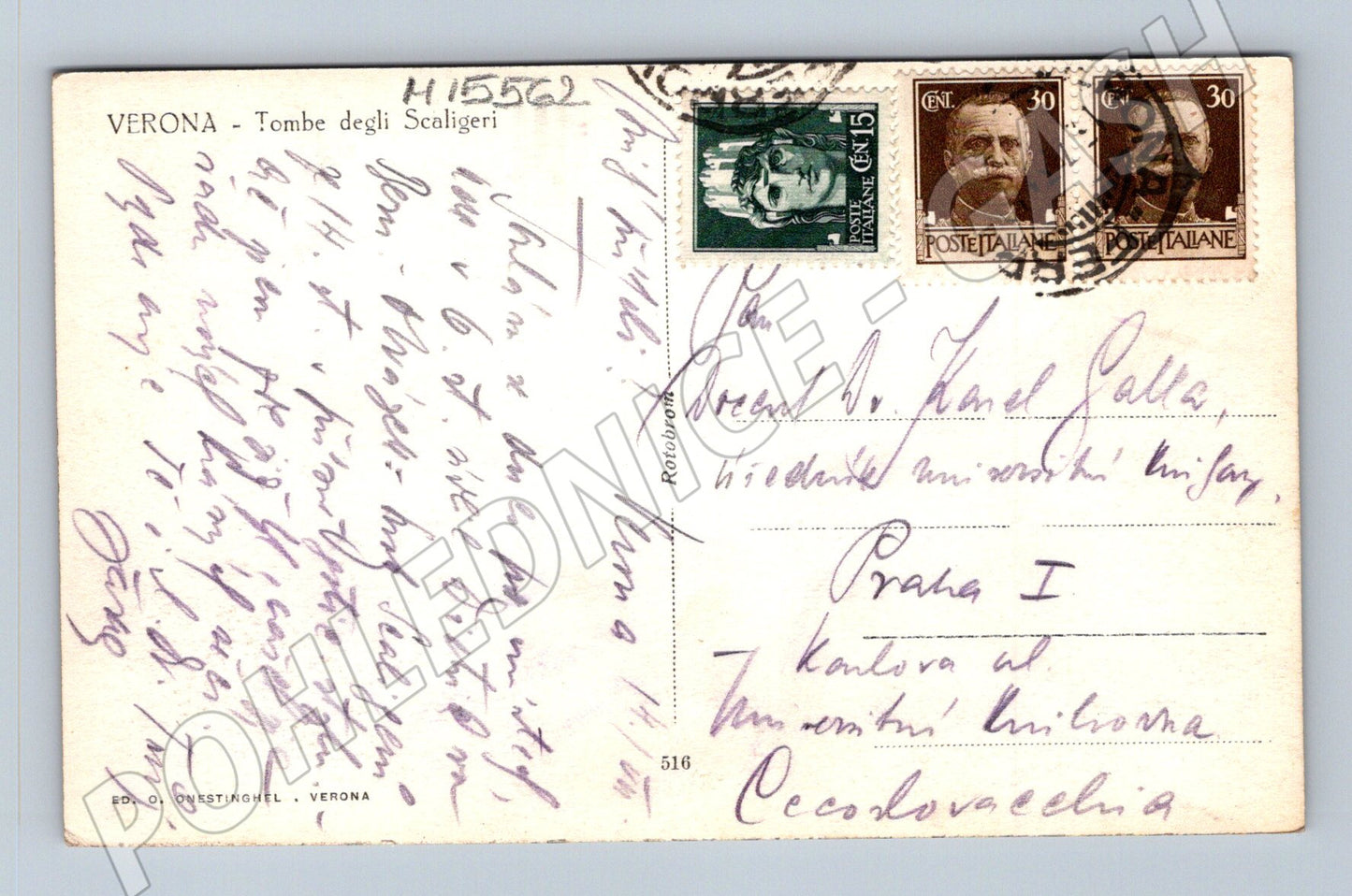 Pohlednice Verona – Tomba degli Scaligeri (M15562)