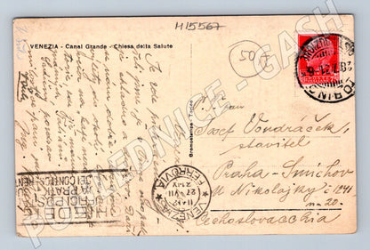Pohlednice Benátky – Canal Grande + Salute, 1932 (M15567)