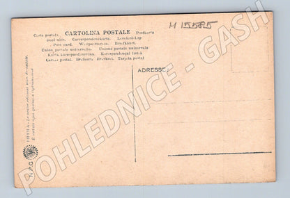 Pohlednice Tizian – Danaé a Amore, Neapol (M15585)