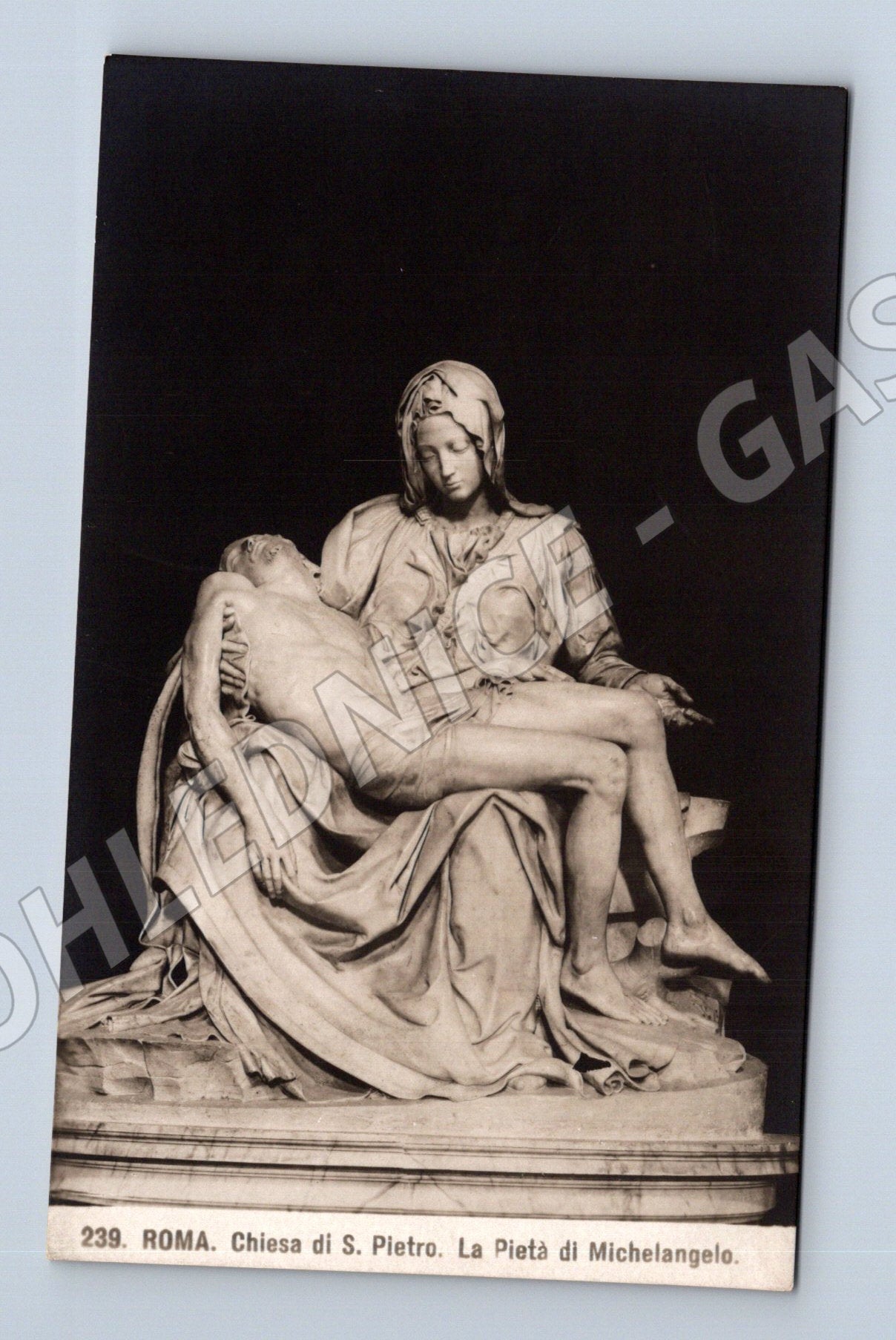 Pohlednice Michelangelo – Pieta, Řím (M15587)