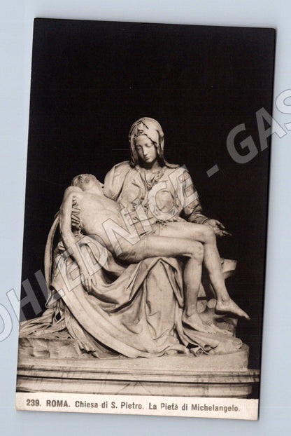 Pohlednice Michelangelo – Pieta, Řím (M15587)