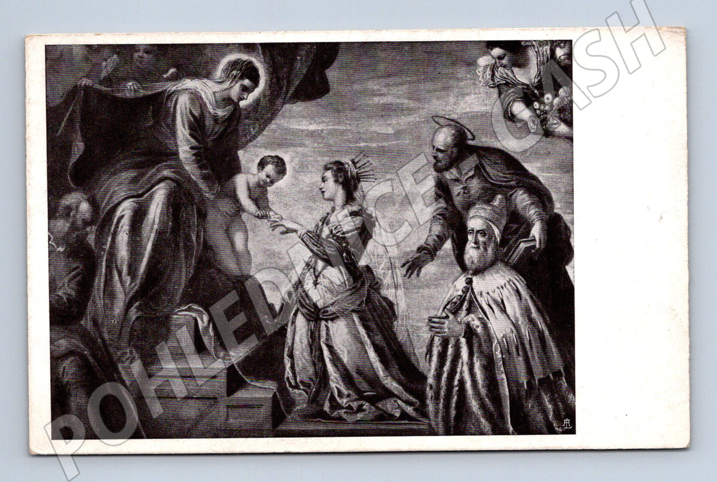 Pohlednice Tintoretto – Sposalizio di S. Caterina (M15600)
