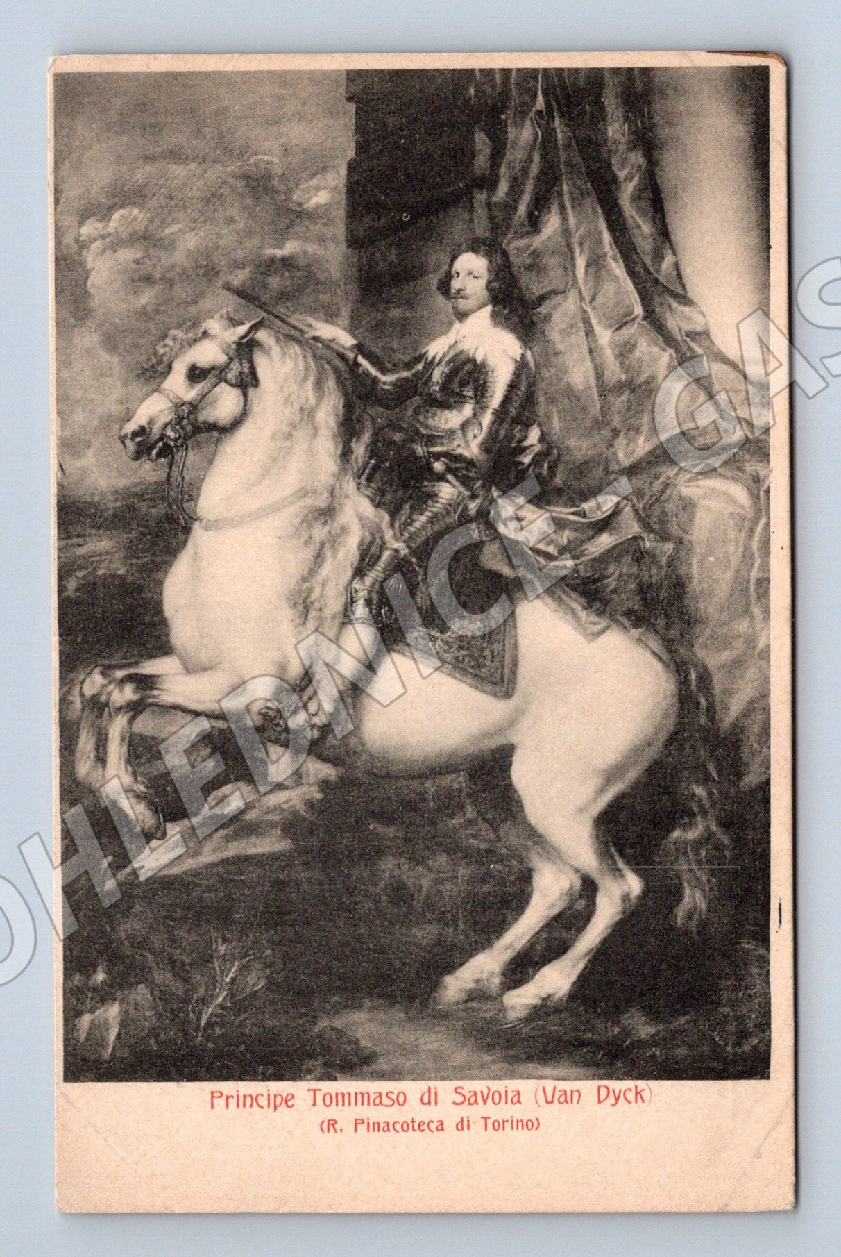 Pohlednice Van Dyck – princ Tommaso di Savoia (M15602)