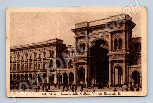 Pohlednice Milano – Galleria Vittorio Emanuele II. (M15611)