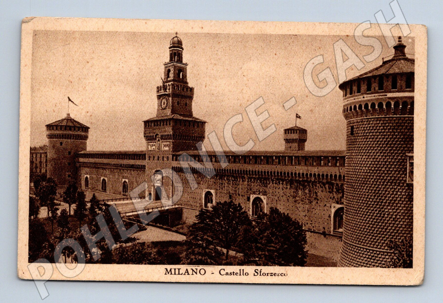 Pohlednice Milano – Castello Sforzesco (M15613)