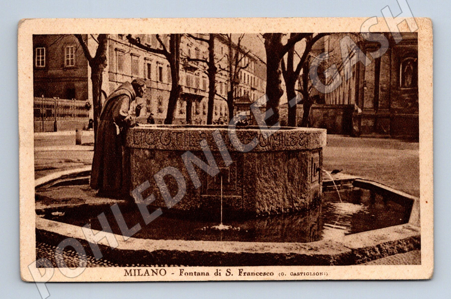 Pohlednice Milano – Fontana di S. Francesco (M15615)