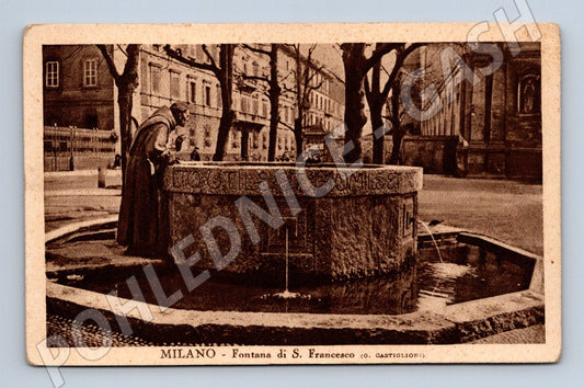 Pohlednice Milano – Fontana di S. Francesco (M15615)