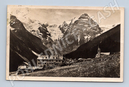 Pohlednice Trafoi – Alpy, hotel, 1927 (M15616)