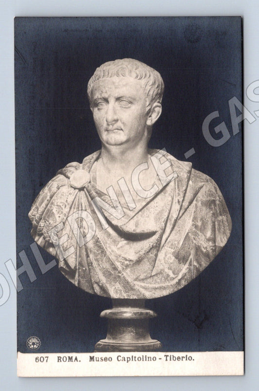 Pohlednice Řím – Museo Capitolino, Tiberius (M15625)