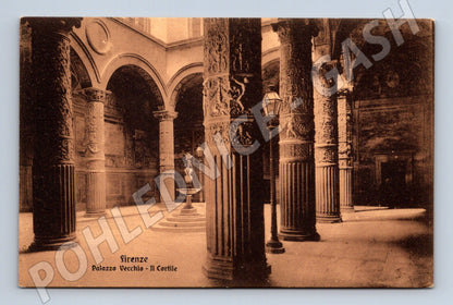 Pohlednice Firenze – Palazzo Vecchio, Il Cortile (M15628)