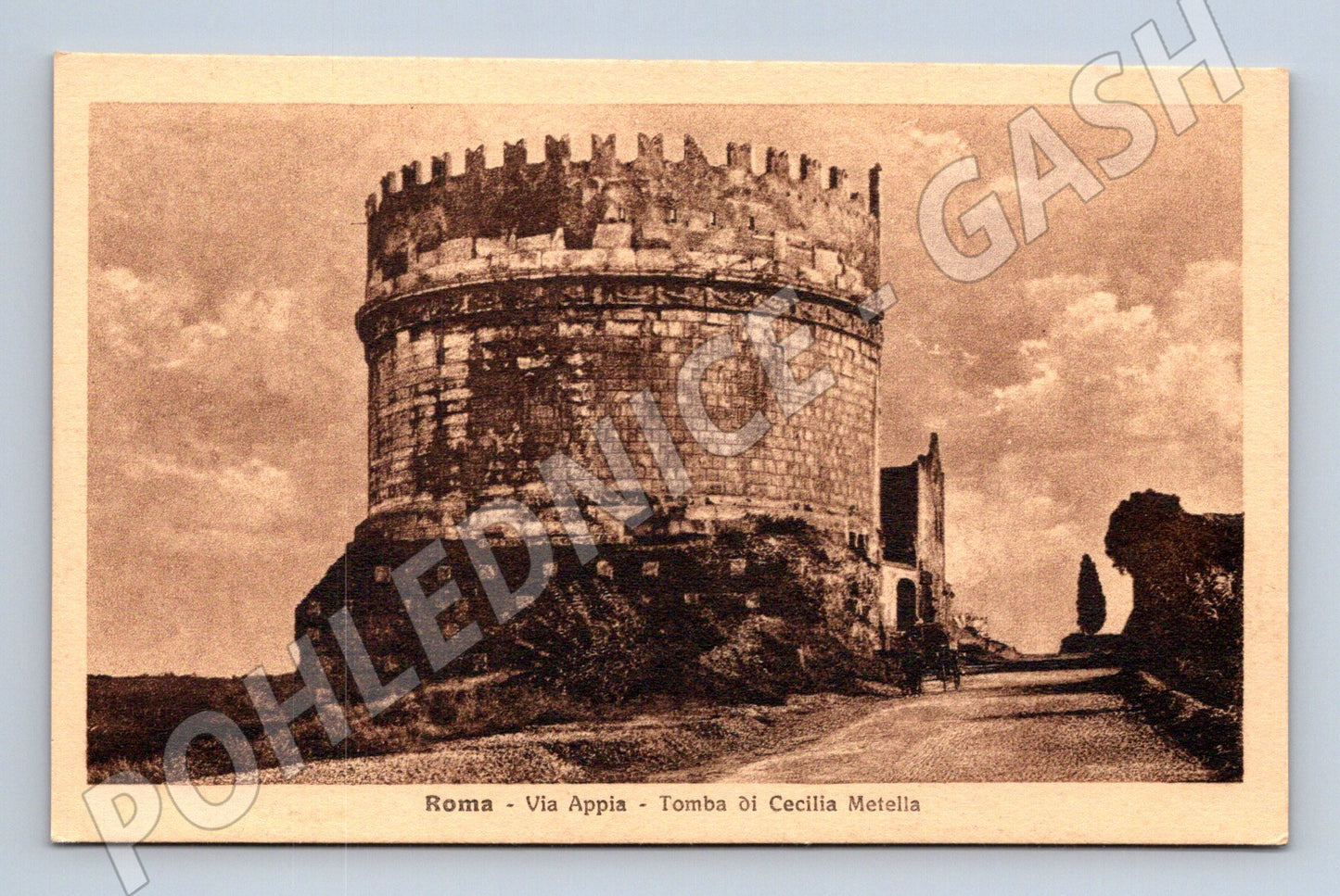 Pohlednice Řím – Cecilia Metella, Via Appia (M15634)