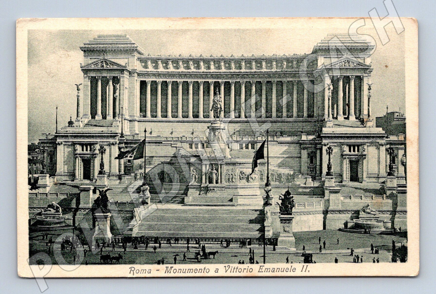 Pohlednice Řím – Vittorio Emanuele II. (M15636)