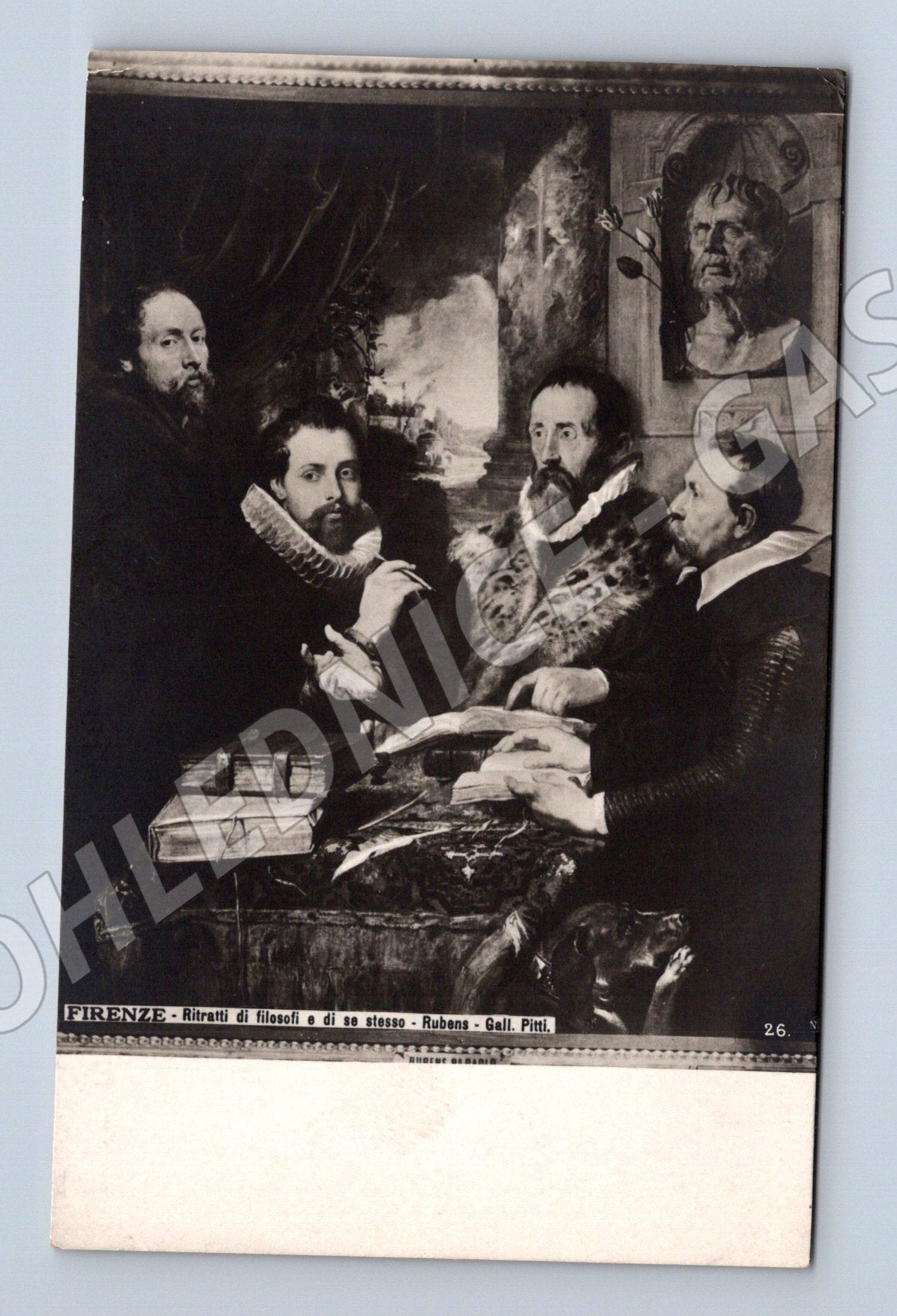Pohlednice Firenze – portréty filozofů, Rubens (M15648)