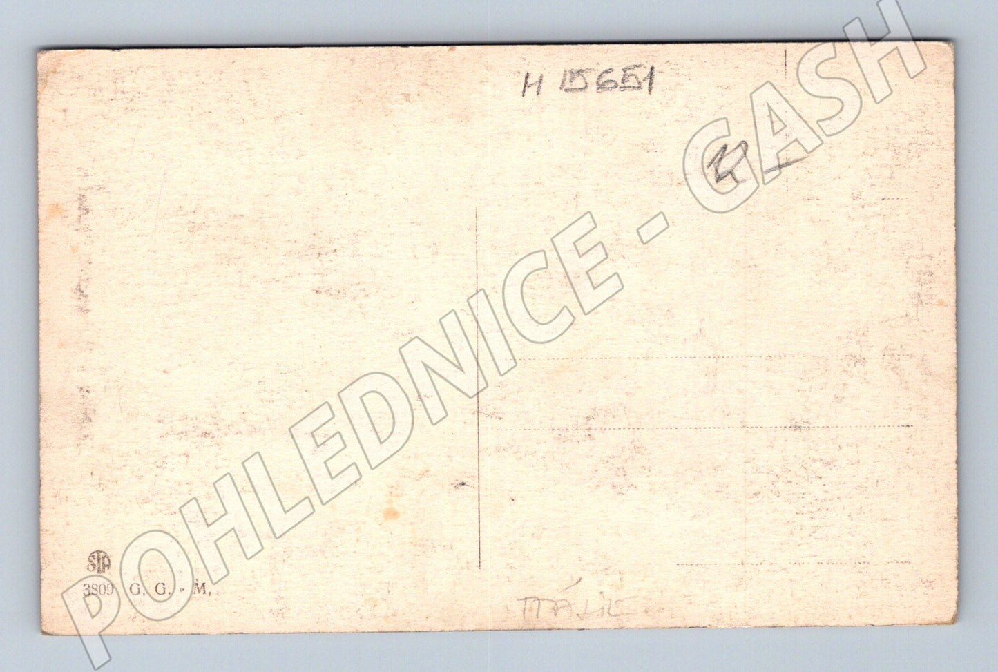 Pohlednice interiér katedrály – Německo, grafika (M15651)