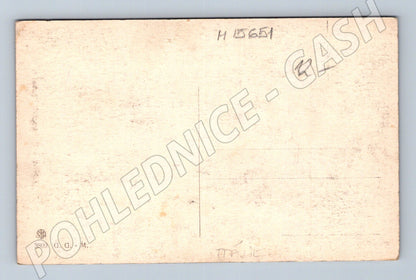 Pohlednice interiér katedrály – Německo, grafika (M15651)
