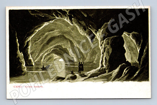Pohlednice Capri – Grotta Azzurra, Modrá jeskyně (M15664)