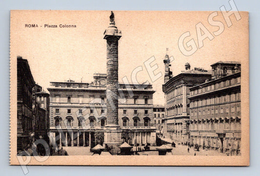 Pohlednice Řím – Piazza Colonna (M15669)