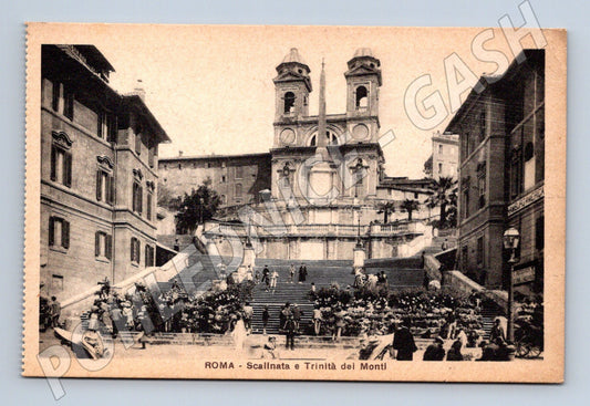 Pohlednice Řím – Španělské schody (M15673)