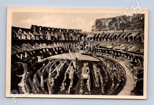 Pohlednice Řím – Koloseum, interiér (M15684)