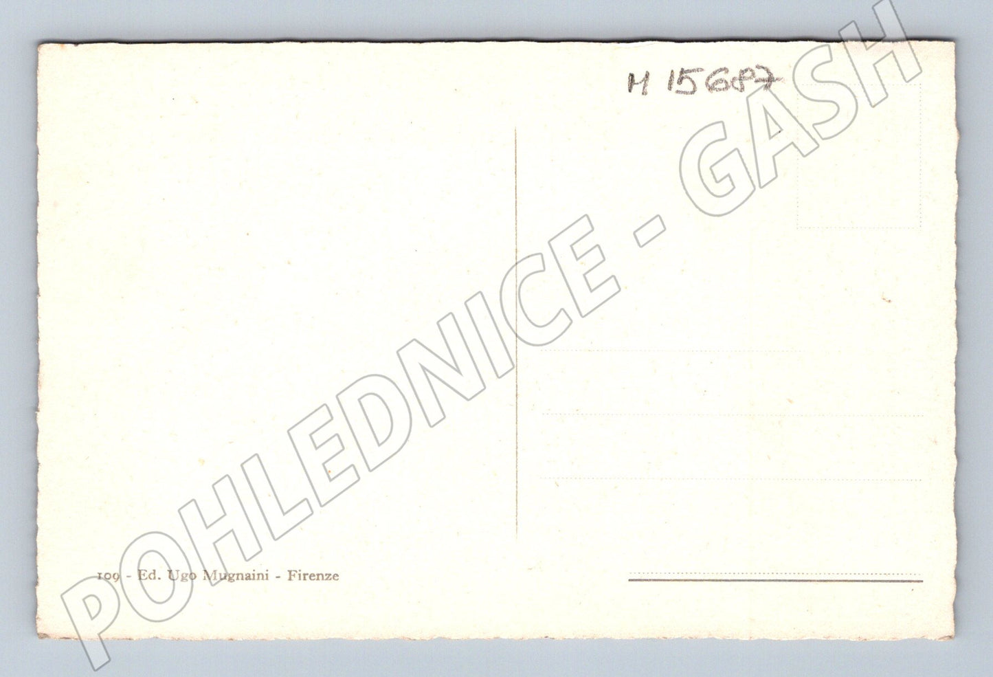 Pohlednice Florencie – Battistero + Loggia del Bigallo (M15687)