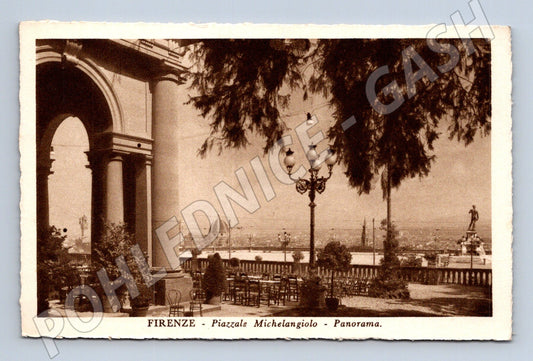 Pohlednice Florencie – Piazzale Michelangiolo, panorama (M15688)