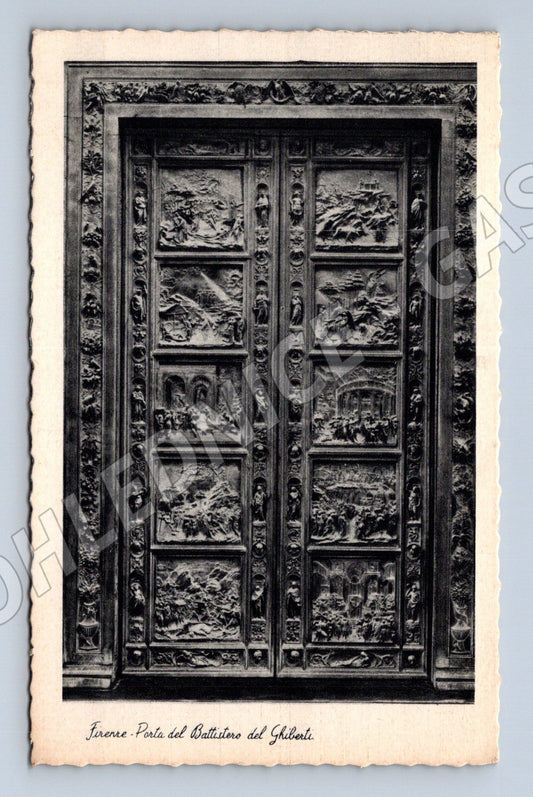 Pohlednice Florencie – Porta del Battistero, Ghiberti (M15689)