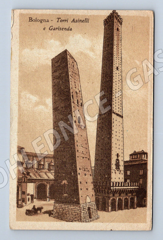 Pohlednice Bologna – Torre Asinelli a Garisenda (M15690)