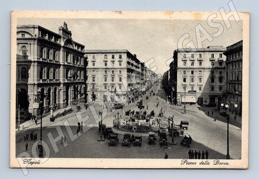 Pohlednice Neapol – Piazza della Borsa (M15696)