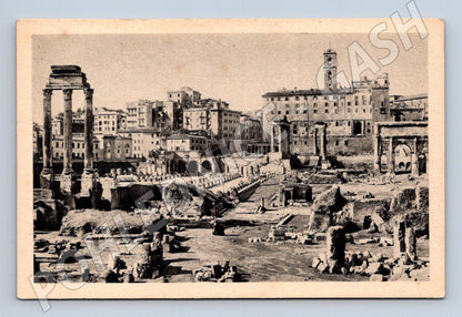Pohlednice Řím – Forum Romanum, Castor a Pollux (M15697)