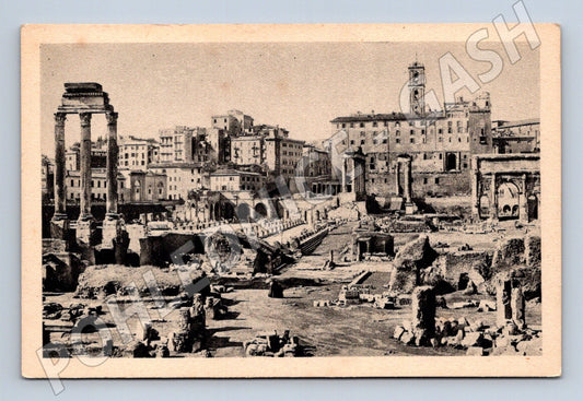 Pohlednice Řím – Forum Romanum, Castor a Pollux (M15697)