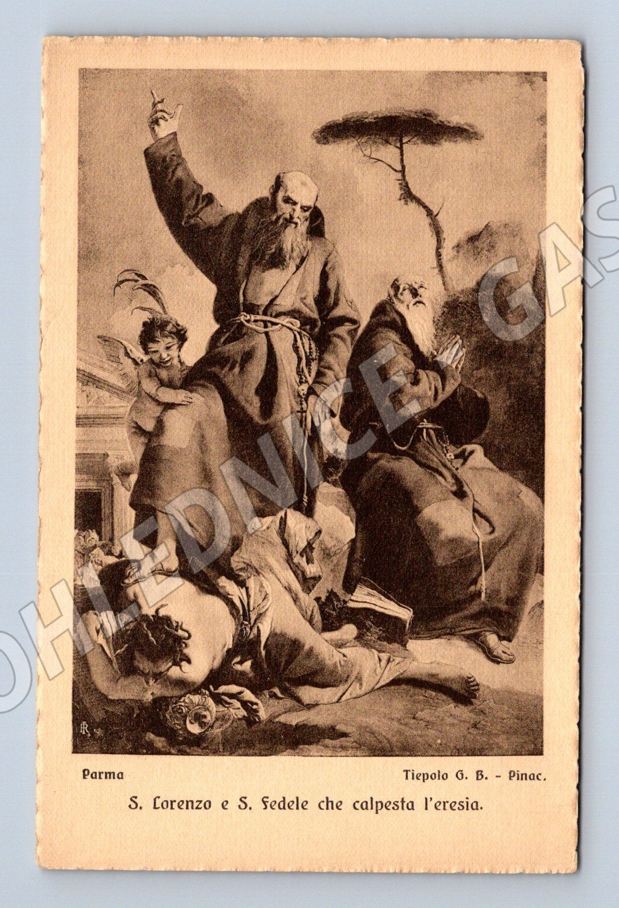 Pohlednice Tiepolo – S. Lorenzo e S. Sedale, Parma (M15702)