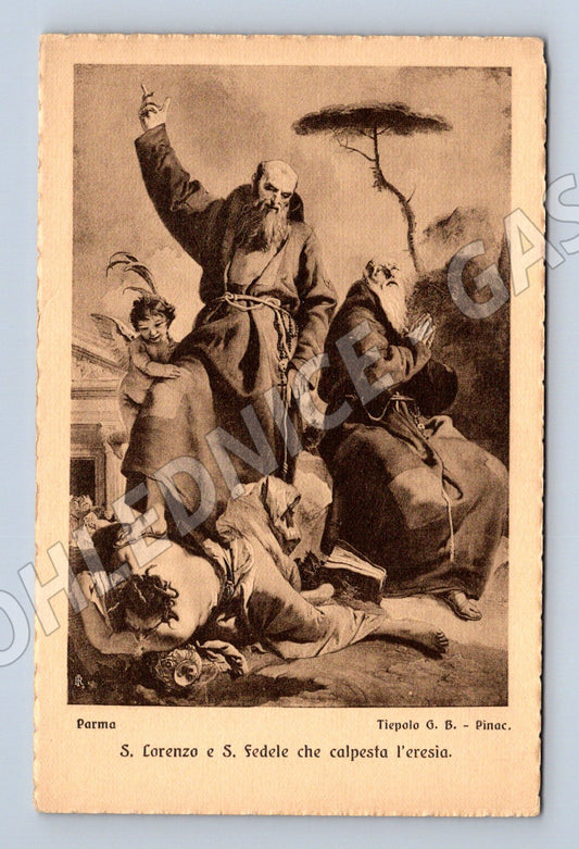 Pohlednice Tiepolo – S. Lorenzo e S. Sedale, Parma (M15702)