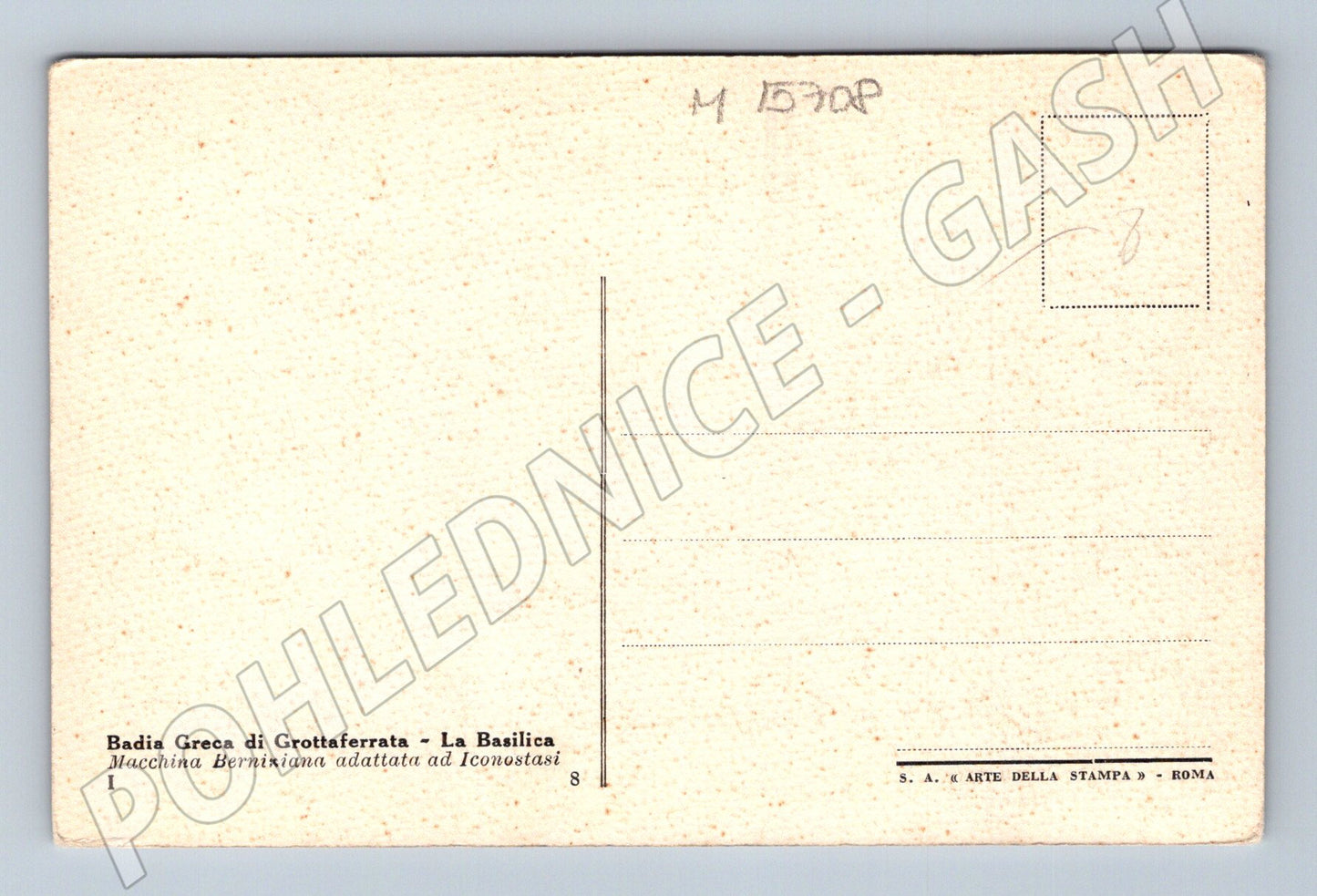 Pohlednice Grottaferrata – Badia Greca, ikonostas (M15708)