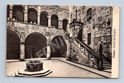 Pohlednice Florencie – Bargello, cortile (M15710)
