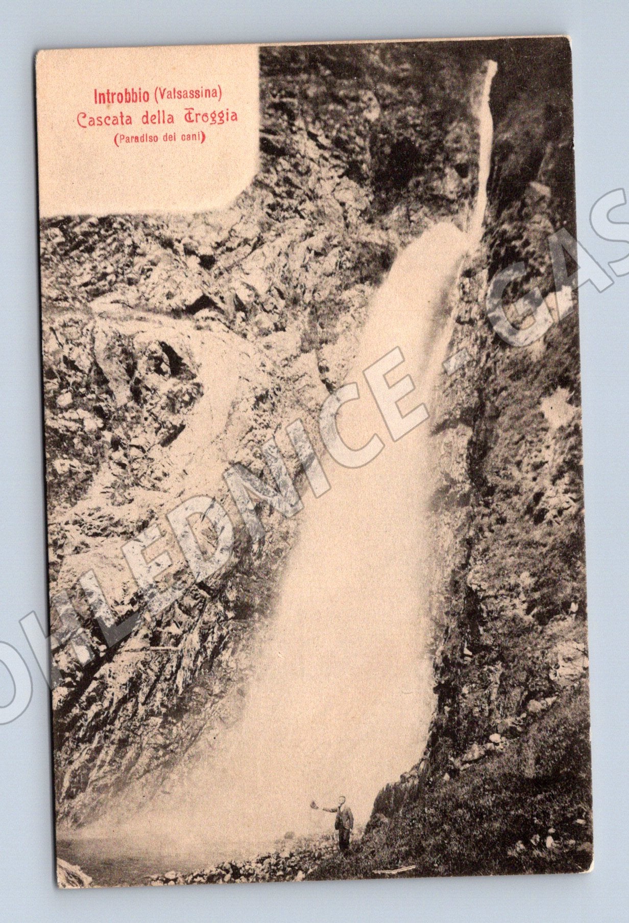 Pohlednice Introbio – Cascata della Troggia (M15727)