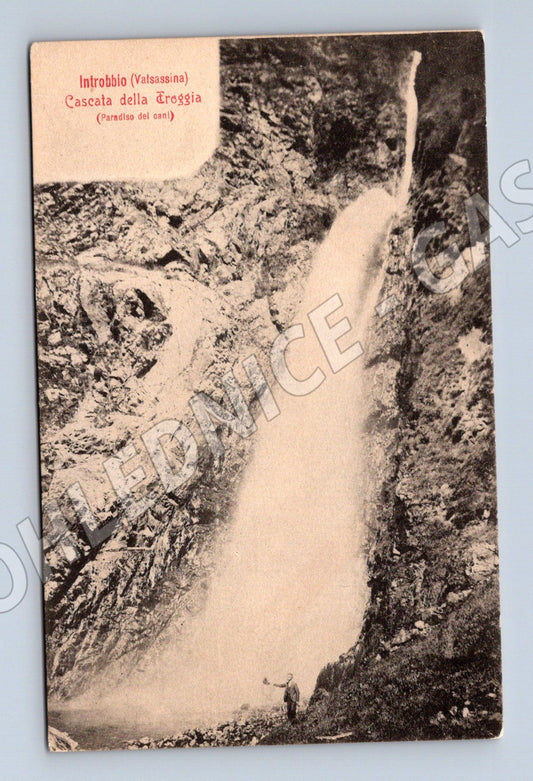 Pohlednice Introbio – Cascata della Troggia (M15727)