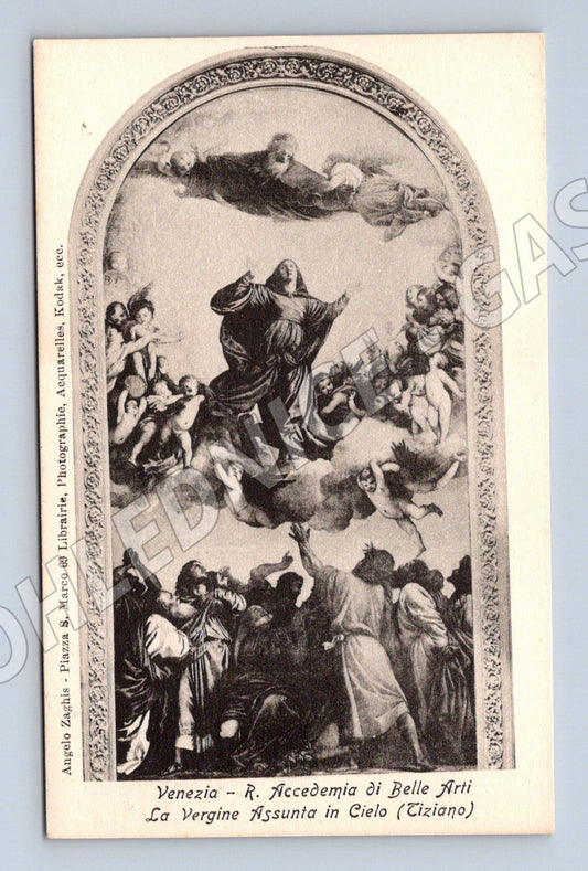 Pohlednice Tizian – Nanebevzetí Panny Marie, Benátky (M15728)