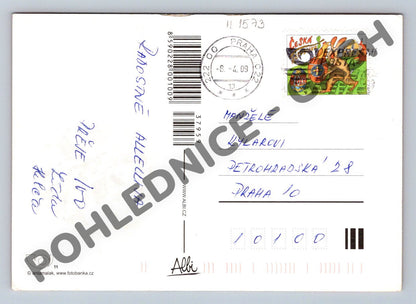 Pohlednice Pomlázka a vajíčka ČR 2009 (M1573)