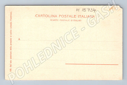 Pohlednice Palermo – Villa Giulia, socha Canaris (M15734)