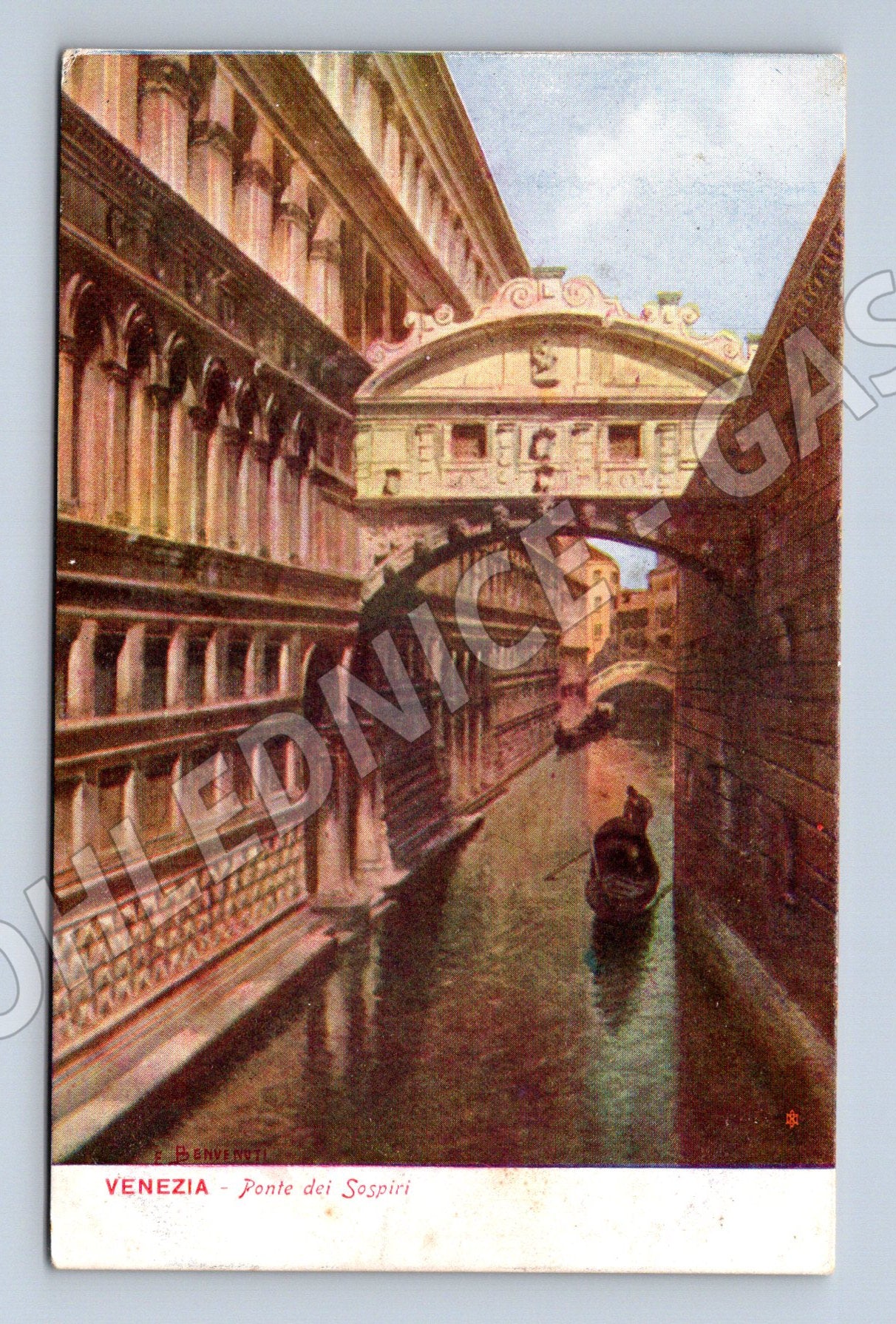Pohlednice Benátky – Ponte dei Sospiri (M15736)