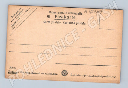 Pohlednice Neapol – busta Seneca, Museo Nazionale (M15739)