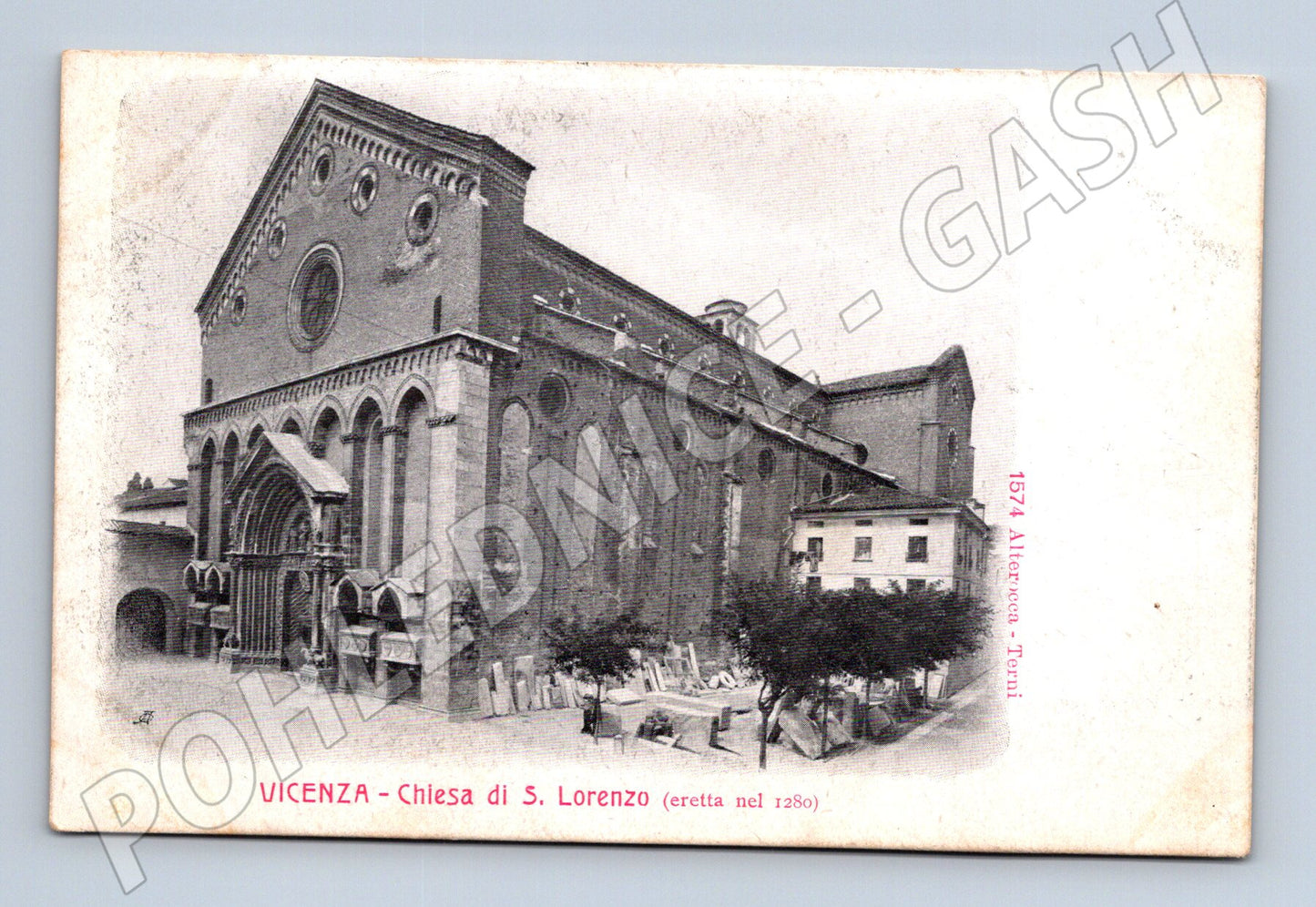 Pohlednice Vicenza – Chiesa di S. Lorenzo (M15740)
