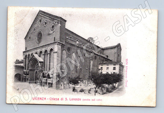 Pohlednice Vicenza – Chiesa di S. Lorenzo (M15740)