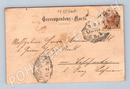 Pohlednice Meran – Kurhaus, 1898, zaslaná (M15748)