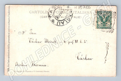 Pohlednice Florencie Palazzo Riccardi 1906 Itálie (M15750)